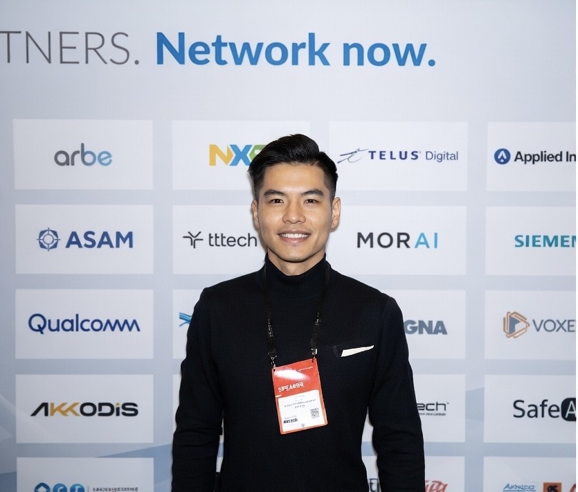 Yang Song speaking at TechAD Europe 2025, Berlin